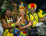 FUSSBALL Weltmeisterschaft  Brasilianische Fans