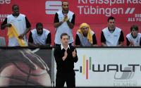 Basketball  1. Bundesliga  09/10  Walter Tigers Tuebingen - Giants Duesseldorf