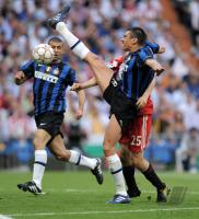 Fussball Champions League Finale: Lucio  (Inter)