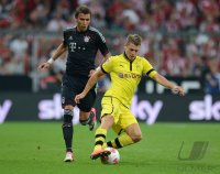 Fussball 1. Bundesliga, Supercup: FC Bayern Muenchen - Borussia Dortmund