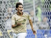 Fussball 1. Bundesliga: Frankfurt - Bayern, Jubel