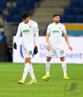 Fussball 1. Bundesliga Saison 21/22: TSG 1899 Hoffenheim - FC Augsburg