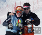 SKI   Weltcup Abfahrt Frauen Huber und Maier