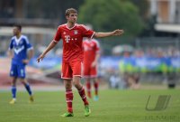 FUSSBALL 1. Bundesliga 13/14: Thomas Mueller (FC Bayern Muenchen)