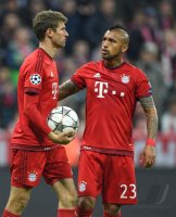 Fussball CHL 15/16 Halbfinale: FC Bayern Muenchen - Atletico Madrid