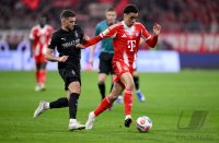 Fussball 1. Bundesliga  Saison  2025/2026  25. Spieltag FC Bayern Muenchen -  Borussia Moenchengladbach