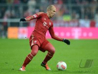 Fussball 1. Bundesliga, Saison 2012/2013:  Arjen Robben (FC Bayern Muenchen)