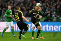 Fussball, 1. Bundesliga  Saison 2013/2014: SV Werder Bremen - Borussia Dortmund