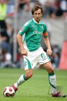 Fussball 1. Bundesliga, Werder: BAUMANN, Einzelaktion