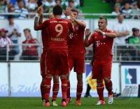 Fussball 1. Bundesliga : SpVgg Greuther Fuerth - FC Bayern Muenchen