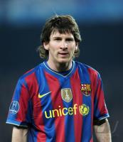 FUSSBALL  International CHL 09/10 :  Lionel Messi (Barca)