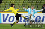 Fussball 1. Bundesliga: 1860 Muenchen - Dortmund, Zweikampf