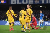 Fussball CHL 19/20 Achtelfinale: SSC Neapel - FC Barcelona