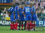 Fussball INTERNATIONAL  EURO 2004  Kroatien-Frankreich im Stadion Dr. Magalhaes Pessoa in Leiria