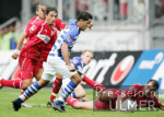 Fussball 1. Bundesliga: Duisburg - Stuttgart, AHANFOUF erzielt 1:1