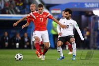 FUSSBALL WM 2018 Vorrunde Russland -  Aegypten