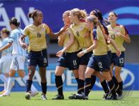 Fussball Frauen FIFA U 20  WM  2008  USA - Argentinien