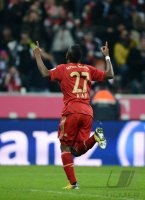 Fussball 1. Bundesliga Saison 12/13: JUBEL David Alaba (FC Bayern Muenchen)