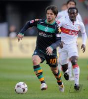 FUSSBALL 1. BUNDESLIGA 08/09:  DIEGO (SV WERDER BREMEN)
