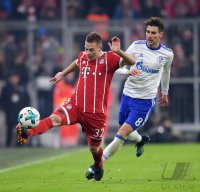 Fussball  1.Bundesliga   Saison 17/18: FC Bayern Muenchen - FC Schalke 04