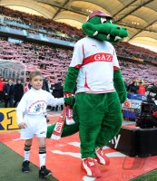 Fussball 1. Bundesliga : VfB Stuttgart Einlaufkinder