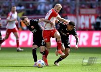 Fussball 1. Bundesliga 23/24: FC Bayern Muenchen - Eintracht Frankfurt