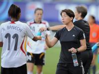 Fussball Frauen FIFA U 20  WM  2008   Viertelfinale  Brasilien - Deutschland