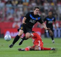 Fussball International: Audi Cup 2009  Manchester United - FC Bayern Muenchen