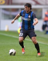 FUSSBALL SERIE A: Diego Milito (Inter Mailand)