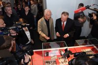 Fussball: Sonderausstellung in der Erlebniswelt des FC Bayern Muenchen in der Allianz Arena