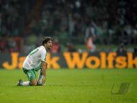 Fussball UEFA Cup Halbfinale Werder Bremen - Hamburger SV