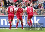Fussball 1. Bundesliga: Bayern - Bochum, Bayern Jubel