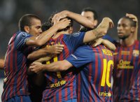Fussball UEFA SUPER CUP 2011: JUBEL FC Barcelona