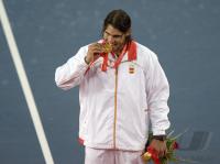 OLYMPIA 2008  Peking Tennis Finale Herren Nadal