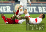 Fussball 1. Bundesliga Bayern-Stuttgart, Zweikampf