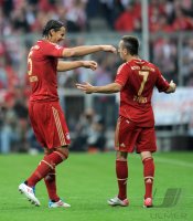 Fussball 1. Bundesliga, Saison 2011/2012:  FC Bayern Muenchen - Bayer 04 Leverkusen