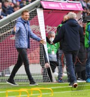 Fussball 1. Bundesliga Saison 21/22: FC Bayern Muenchen -  SC Freiburg