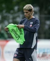 Fussball WM Quali 2006 Training Schweizer Nationalmannschaft