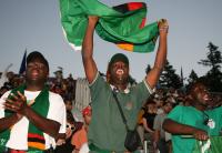 Fussball International  U 20 WM Sambia - Spanien 