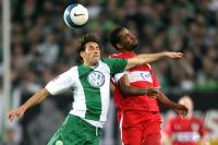 Fussball DFB-Pokal: Wolfsburg - Stuttgart