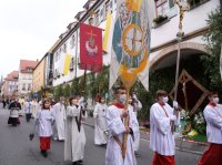 Fronleichnamsprozession 2020 mit Coronaauflagen
