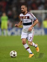 Fussball CHL  Saison 2014/2015: Franck Ribery (FC Bayern Muenchen)