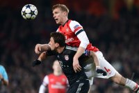 FUSSBALL INTERNATIONAL CHL ACHTELFINALE 12/13:  FC Arsenal London - FC Bayern Muenchen