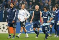 Fussball, Champions League Viertefinale: Schalke - Barcelona