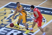 Basketball 1. Bundesliga 2013/2014 Testspiel: Walter Tigers Tuebingen - Antwerpen Giants