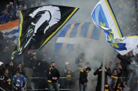 Fussball International  Testspiel: Bosnien-Herzegowina Fans mit Fahnen