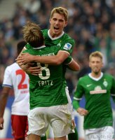 Fussball Saison 1. Bundesliga  Saison 2013/2014: Hamburger SV - SV Werder Bremen