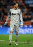 Fussball: Europa League Saison 2012/2013: Torwart Handanovic Samir (Inter Mailand)