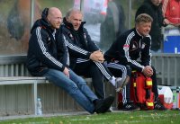 Fussball 1. Bundesliga, Saison 2012/2013:  Sportvorstand Matthias Sammer und Co Trainer Hermann Gerland (v.li., FC Bayern Muenchen)
