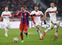 Fussball 1. Bundesliga Saison 14/15: VfB Stuttgart - FC Bayern Muenchen